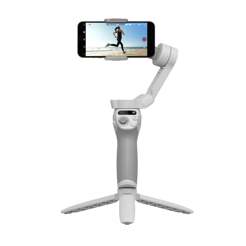 DJI OSMO Mobile SE Intelligent Gimbal, 3-Axis Phone Gimbal, Android and iPhone Gimbal, Vlogging Stabilizer YouTube and TikTok Videos, UAE Version with Official Warranty Support